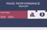 Page Performance: Report Example