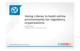 Using Liferay to build online environments for regulatory organizations By Victor Zorin, MyOffice24x7