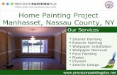 Home Painting Project - Manhasset, Nassau County, NY