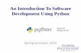 An Introduction To Python - Strings & I/O