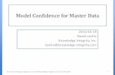 Model Confidence for Master Data with David Loshin