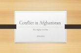 Conflicts in afghanistan
