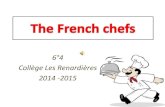 The french chefs recette 6ème