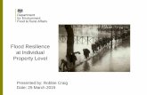 2.4 Flood resilience at individual property level (R.Craig)