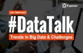 Trends in Big Data & Business Challenges
