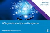 GOing Mobile with System Management