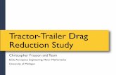 Tractor Trailer Drag Reduction Study