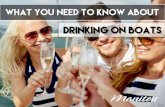 What You Need To Know About Drinking On Boats