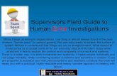 Supervisors field guide to human error investigations