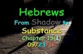 Hebrews 13(2)