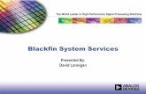 Blackfin system services