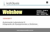 Katálysis- Webshow Automação Laboratorial II