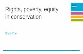 Equity workshop: Rights, poverty and equity in conservation