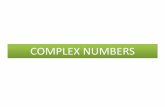 1 complex numbers
