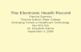Electronic Health Record Tesc 2008 Egenton