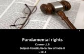 Ll.b ii cloi ii u i fundamental rights