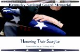 Kentucky National Guard Memorial Briefing 20 May 2015