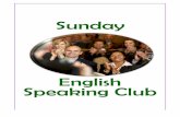 Sunday English Speaking Club