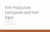 Production companies and their logos