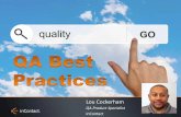 QA Best Practices With inContact's Lou Cockerham