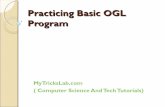 Setting up your first open gl program