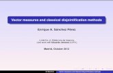 Vector measures and classical disjointification methods￼￼￼￼￼￼￼￼￼￼￼￼￼￼￼￼￼￼￼￼￼￼￼￼￼￼
