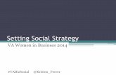 Va women in biz 2014   social strategy