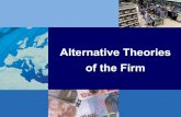 10. alternative theory of the firm