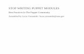 Puppet Camp DC 2015: Stop Writing Puppet Modules: A Guide to Best Practices in the Puppet Community (Intermediate)