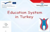 Education in turkey, symposium, romania, october 2013