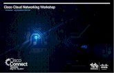 Cisco Cloud Networking Workshop