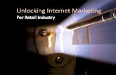 Unlocking internet marketing   retail industry