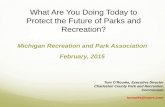 What Are You Doing Today to Protect the Future of Parks and Recreation