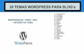 20 temas wordpress para blog's