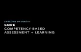 Lipscomb University's CORE: Competency-Based Assessment + Learning