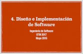 4. Diseño e Implementación de Software
