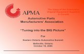 "Tuning into the BIG Picture" For Eastern Ontario Automotive ...