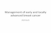 Early and  locally advanced breast cancer