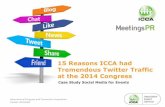 Associations and social media: 15 Reasons ICCA had tremendous Twitter traffic at the 2014 Congress