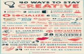 40 Ways to Stay Creative - Infographic