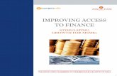 IMPROVING ACCESS TO FINANCE