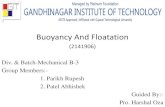 Buoyancy & floatation