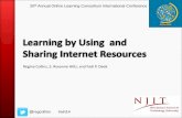 Learning by Using and Sharing Internet Resources