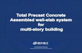 Total precase concrete structure for multi storey