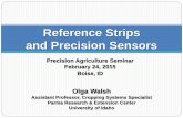 Reference Strips and Precision Sensors for Nitrogen Management