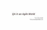 QA in an Agile World for Agile and Beyond 2015