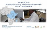 BecA-ILRI Hub: Building bioscience technology platforms for Africa’s development