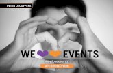 We love Events - The 3 hrs Version