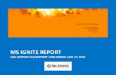 MS Ignite Report - San Antonio SharePoint User Group 2015-05-19