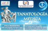 Tanatología Médica
